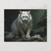 Chat Foret-briefkaart Briefkaart (Voorkant)