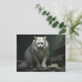 Chat Foret-briefkaart Briefkaart (Staand voorkant)