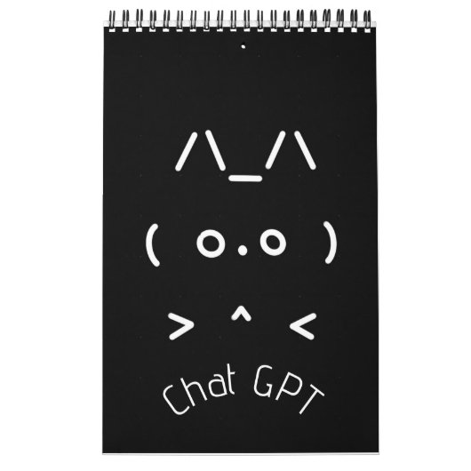 Chat GPT AI-geïnspireerde Agenda 2 - Kleur Kalender (Hoes)