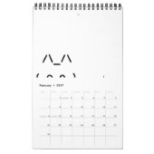 Chat GPT AI-geïnspireerde agenda Kalender (Feb 2027)