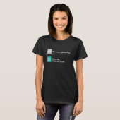 Chat GPT Liefdesadvies Funny AI_2 T-shirt (Voorkant volledig)