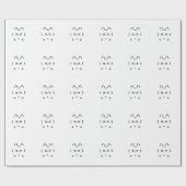 Chat GPT Tech-Savvy Wrapping Paper White Cadeaupapier (Vlak)