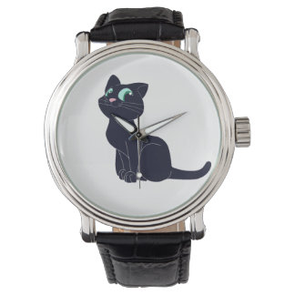 Chat, Nature, Cat Horloge