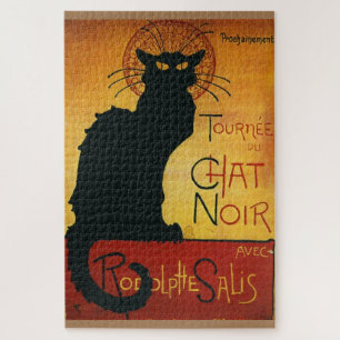 Chat Noir -  afbeelding van zwarte kat Legpuzzel