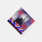 Chat Noir Bastille Day Servet (Hoek)