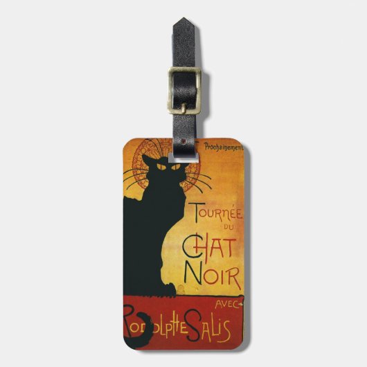 Chat Noir - Black Cat Bagagelabels (Voorkant verticaal)