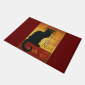 Chat Noir - Black Cat Deurmat (Schuin)