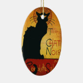 Chat Noir - Black Cat Keramisch Ornament (Rechts)