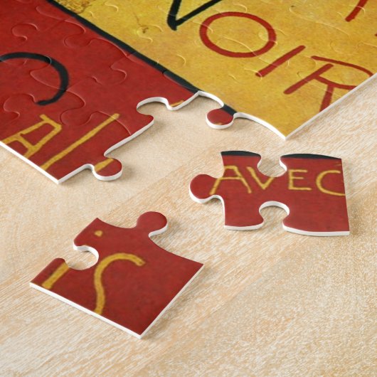 Chat Noir - Black Cat Legpuzzel (Zijkant)