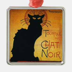Chat Noir - Black Cat Metalen Ornament