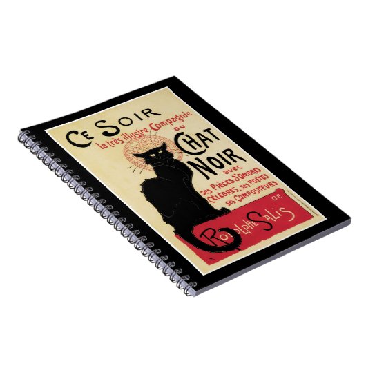 Chat Noir~Black Cat Notitieboek (Rechterzijde)