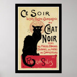 Chat Noir~Black Cat Poster