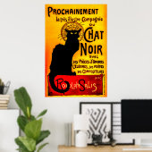 Chat Noir - Black Cat Poster (Thuiskantoor)