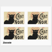 Chat Noir~Black Cat Rechthoekige Sticker (Vel)