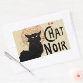 Chat Noir~Black Cat Rechthoekige Sticker (Envelop)