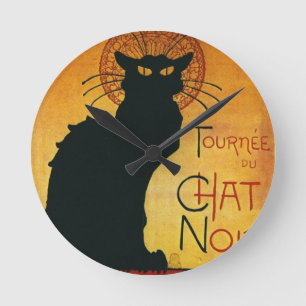 Chat Noir - Black Cat Ronde Klok
