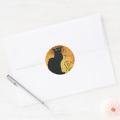 Chat Noir - Black Cat Ronde Sticker (Envelop)