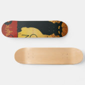Chat Noir - Black Cat Skateboard (Horizontaal)