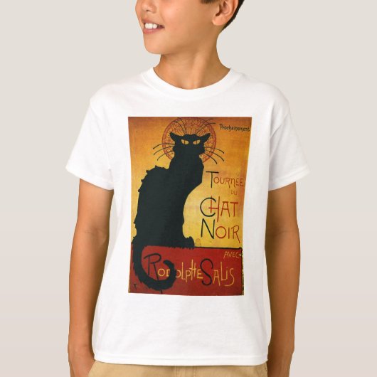 Chat Noir - Black Cat T-shirt (Voorkant)