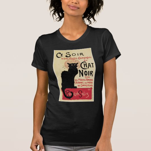 Chat Noir~Black Cat T-shirt (Voorkant)