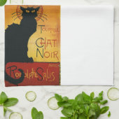 Chat Noir - Black Cat Theedoek (Gevouwen)