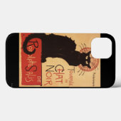 Chat Noir Cabaret Troupe Black Cat Promo Poster Case-Mate iPhone Case (Achterkant (horizontaal))