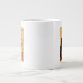 Chat Noir Cabaret Troupe Black Cat Promo Poster Grote Koffiekop (Voorkant)