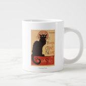 Chat Noir Cabaret Troupe Black Cat Promo Poster Grote Koffiekop (Rechts)