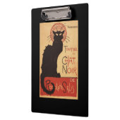 Chat Noir Cabaret Troupe Black Cat Promo Poster Klembord (Links)