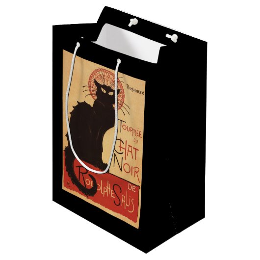 Chat Noir Cabaret Troupe Black Cat Promo Poster Medium Cadeauzakje (Voorkant Gekanteld)