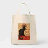 Chat Noir Cabaret Troupe Black Cat Promo Poster Tote Bag (Voorkant)