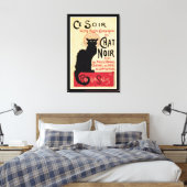 Chat Noir Canvas Afdruk (Insitu (Slaapkamer))