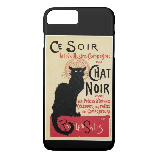Chat Noir Case-Mate iPhone Case (Achterkant)
