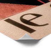 Chat Noir  Cat Poster (Hoek)