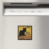 Chat Noir Champs Poster Magneet (Insitu (Vaatwasser))