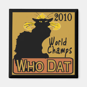 Chat Noir Champs Poster Magneet