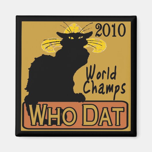 Chat Noir Champs Poster Magneet (Voorkant)
