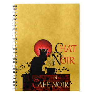 Chat Noir et Café Noir Notitieboek