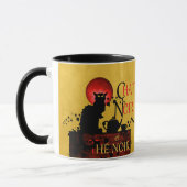 Chat Noir et Thé Noir, Black Cat Black Tea Mok (Links)
