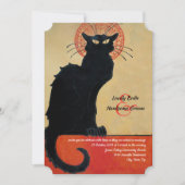 Chat Noir  Franse uitnodiging tot weddenschap (Voorkant)