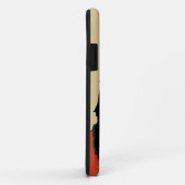 Chat Noir  Franse zwarte kat Case-Mate iPhone Case (Achterkant/rechts)