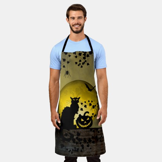 Chat Noir Halloween Black Cat Schort (Gedragen)