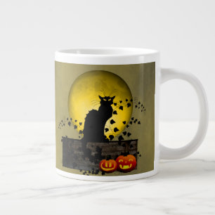 Chat Noir Halloween Grote Koffiekop