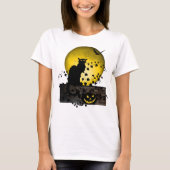 Chat Noir Halloween T-shirt (Voorkant)