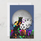 Chat Noir Holi Hai Kaart (Achterkant)