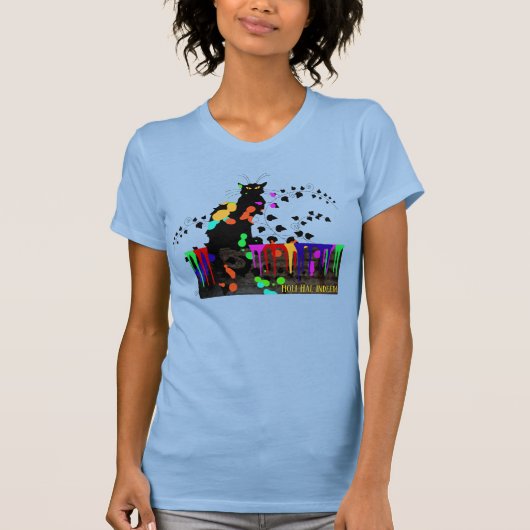 Chat Noir Holi Hai T-shirt (Voorkant)