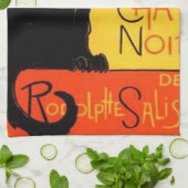 Chat Noir Kitchen Towel Theedoek (Gevouwen)