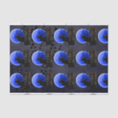 Chat Noir met Single Red Rose Tissuepapier (Voorkant)