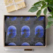 Chat Noir met Single Red Rose Tissuepapier (Geschenk)