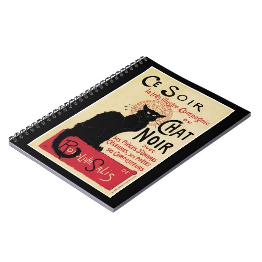 Chat Noir Notitieboek (Linkerzijde)